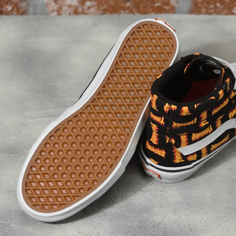 VANS Vans X Thrasher Skate Sk8-hi Zwart (VN0A5FCCBML)