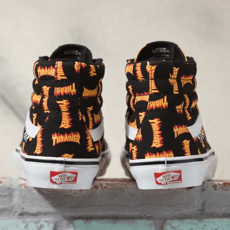 VANS Vans X Thrasher Skate Sk8-hi Zwart (VN0A5FCCBML)