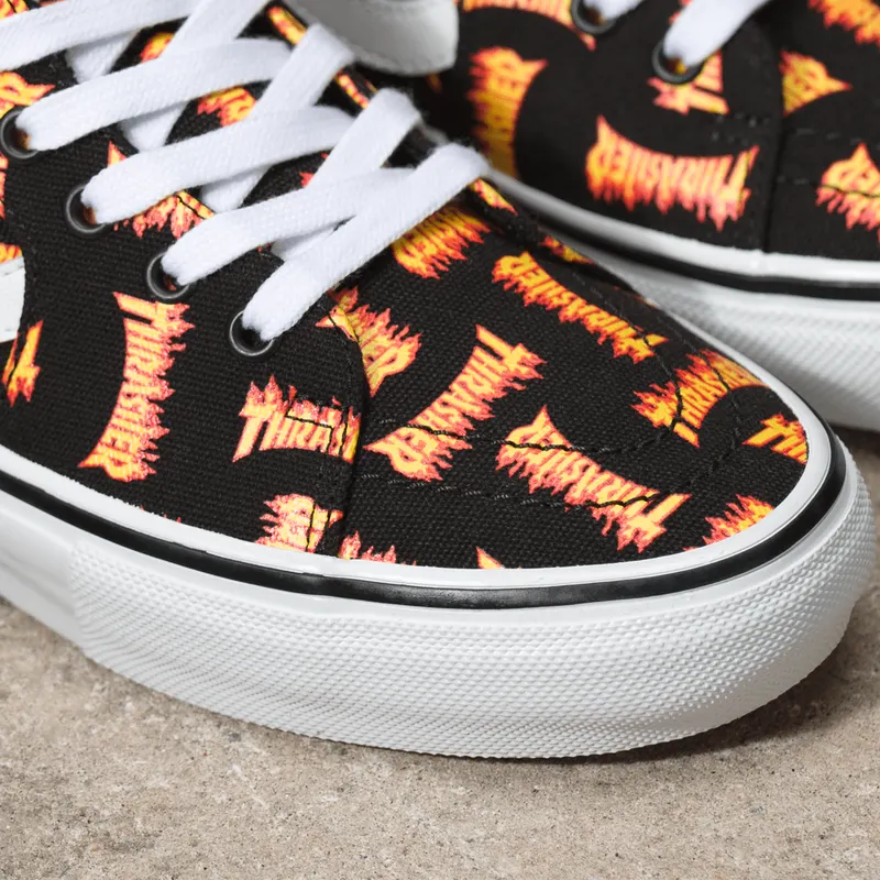 VANS Vans X Thrasher Skate Sk8-hi Zwart (VN0A5FCCBML)