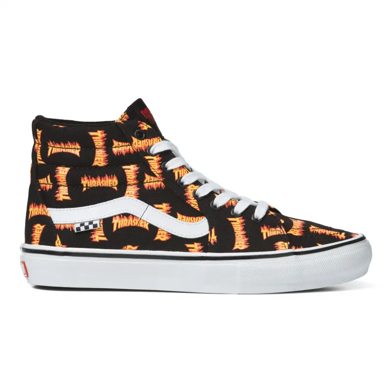 VANS Vans X Thrasher Skate Sk8-hi Zwart (VN0A5FCCBML)