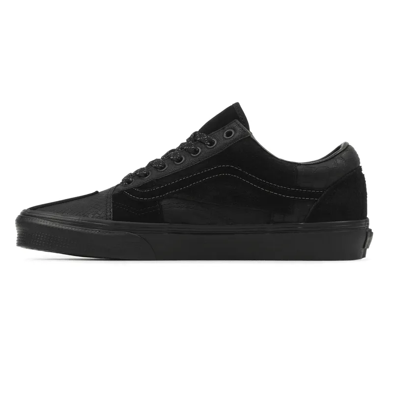 VANS Old Skool Patchwork Zwart (VN0A7Q4P1OJ)