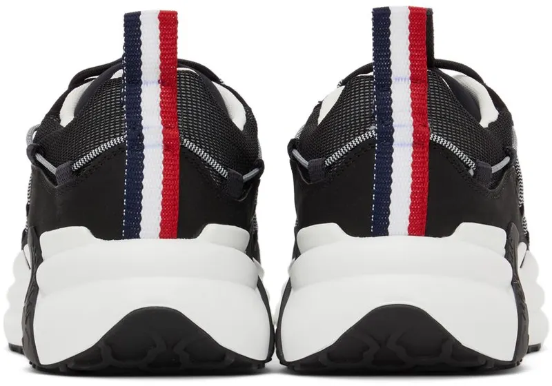 Moncler Black Compassor Low-Top Sneakers (H109A4M00210M1763)