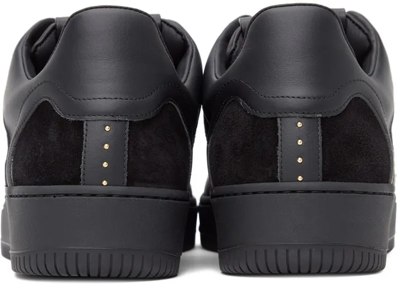 Human Recreational Services Black Mongoose Low Sneakers (UE22GF0200X2C3)