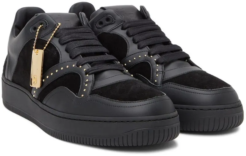 Human Recreational Services Black Mongoose Low Sneakers (UE22GF0200X2C3)