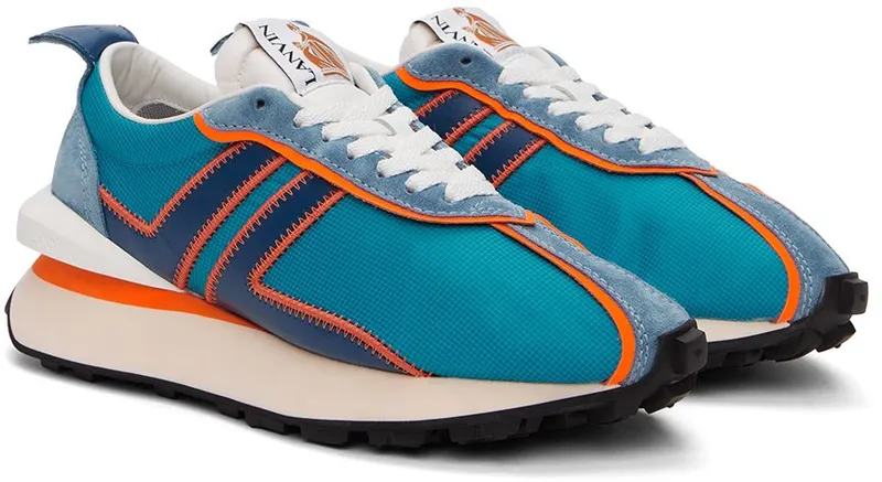 Lanvin Blue Bumpr Sneakers (FM-SKBRUB-NY3D-P22)