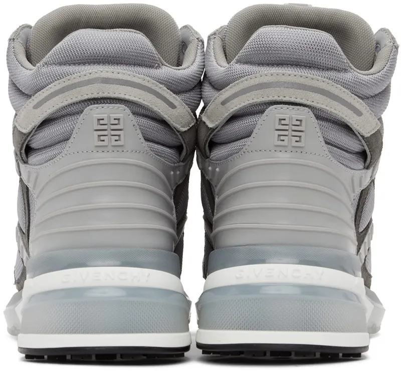 Givenchy Grey GIV 1 TR High Sneakers (BH005YH144)