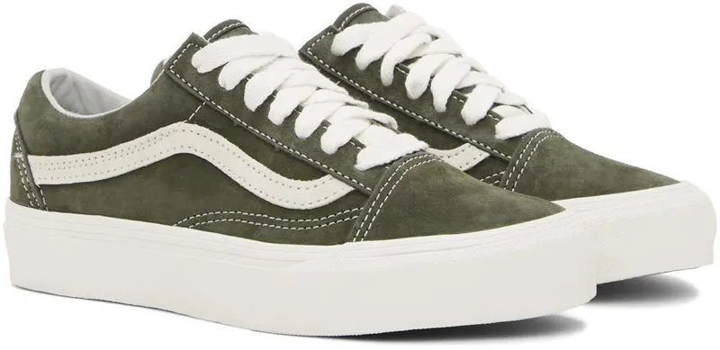 Vans Khaki Old Skool LX Sneakers (VN0A5EDXB6D)
