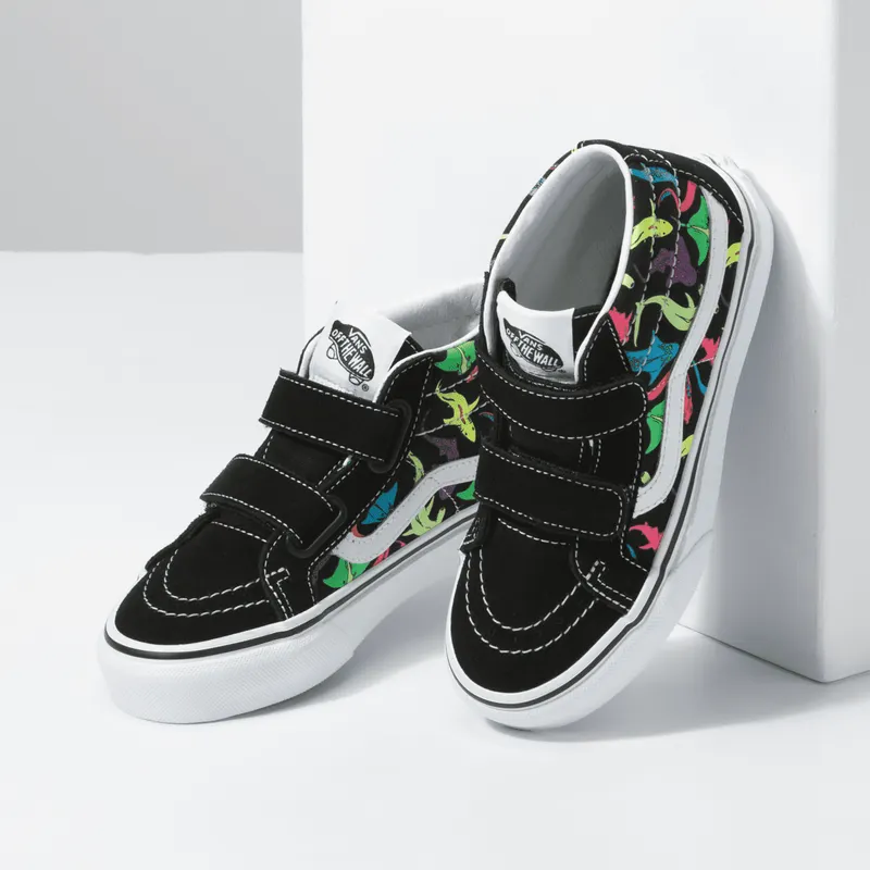 VANS Sk8-mid Reissue V Kinderschoenen Zwart (VN0A38HHBMV)