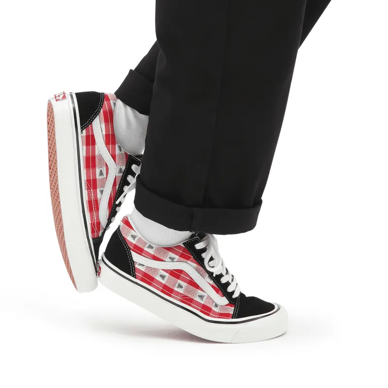 VANS Anaheim Factory Old Skool 36 Dx Rood (VN0A4BW3RED)