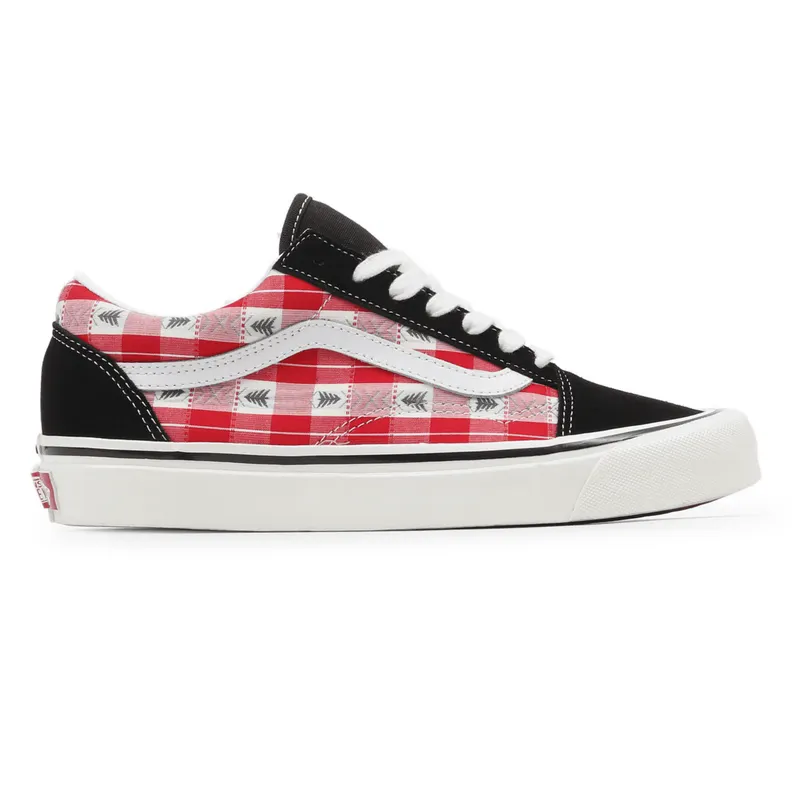 VANS Anaheim Factory Old Skool 36 Dx Rood (VN0A4BW3RED)