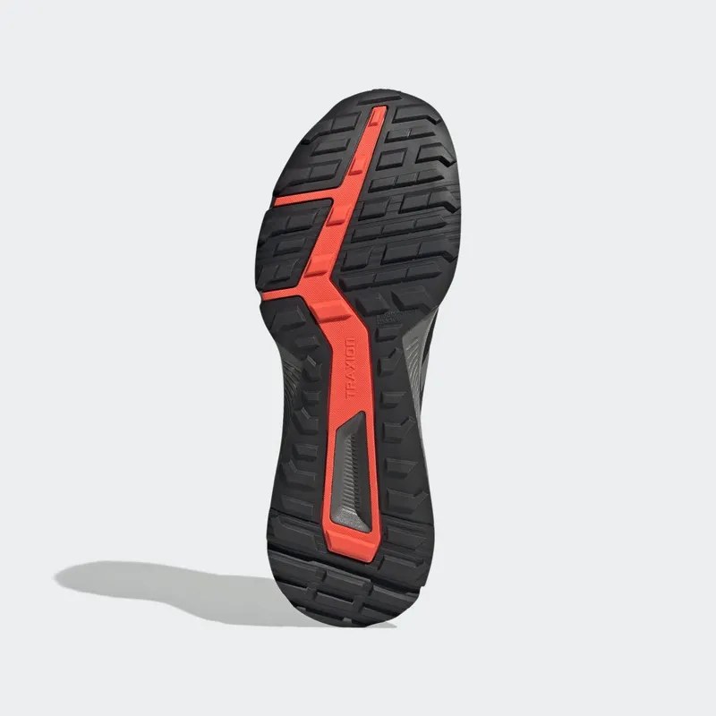 adidas Terrex Soulstride RAIN.RDY Trail Running Core Black / Grey Six / Solar Red (FZ3037)