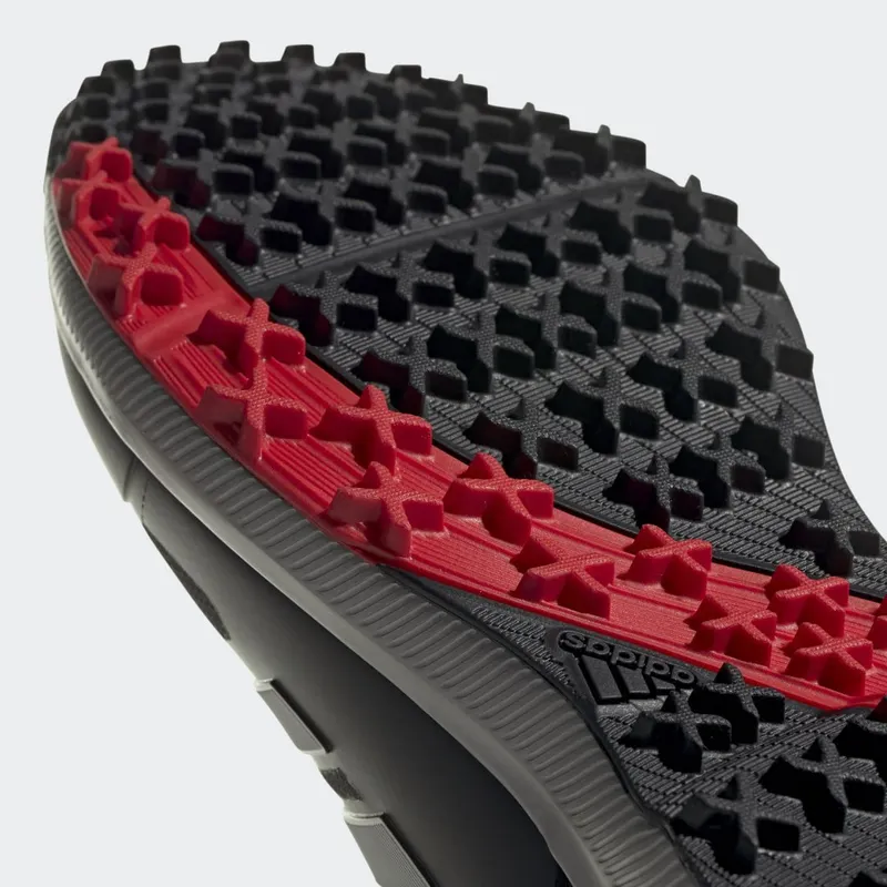adidas Tech Response SL Spikeless Golfschoenen Core Black / Silver Metallic / Scarlet (EG5296)