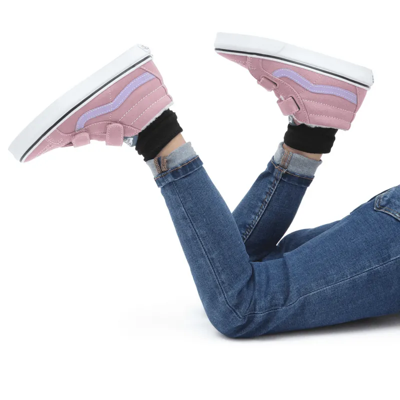 VANS Sk8-mid Reissue V Kinderschoenen Roze (VN0A38HHD1Q)