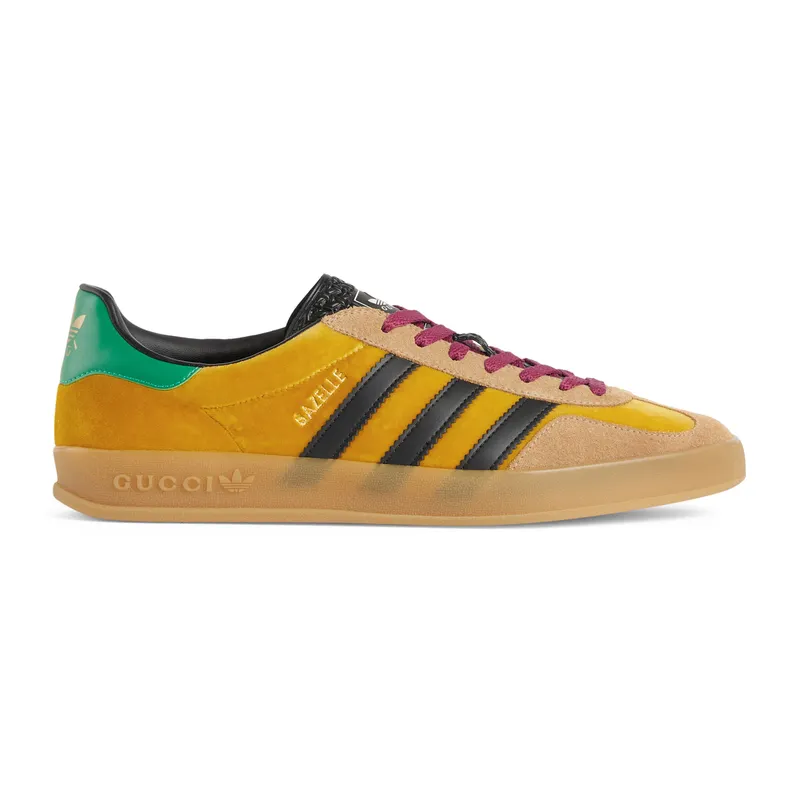 Gucci adidas x Gucci Gazelle Yellow 707848FAAQY7141