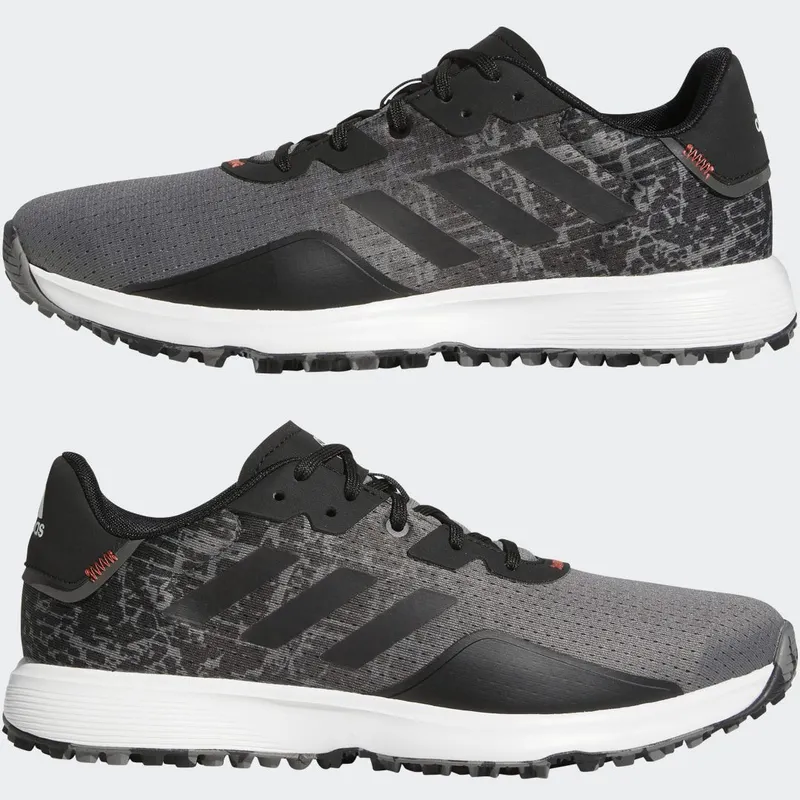adidas S2G Spikeless Golfschoenen Grey Four / Core Black / Grey Six (GV9793)