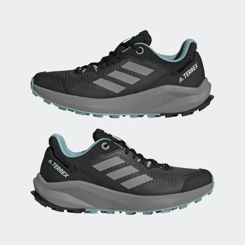 adidas Terrex Trailrider Trail Running Core Black / Grey Three / Mint Ton (GW5557)