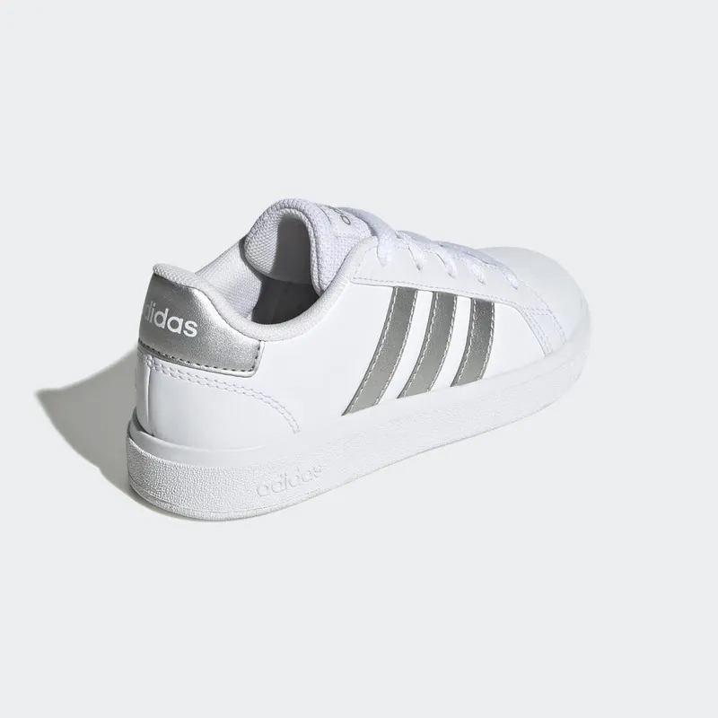 adidas Grand Court Lifestyle Tennis Lace-Up Cloud White / Matte Silver / Matte Silver (GW6506)