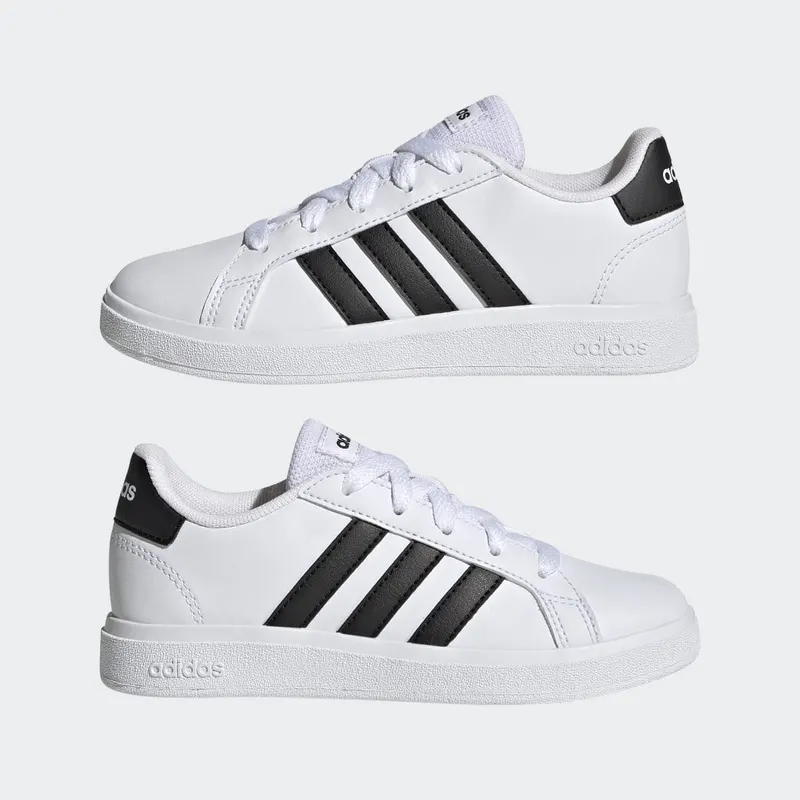 adidas Grand Court Lifestyle Tennis Lace-Up Cloud White / Core Black / Core Black (GW6511)