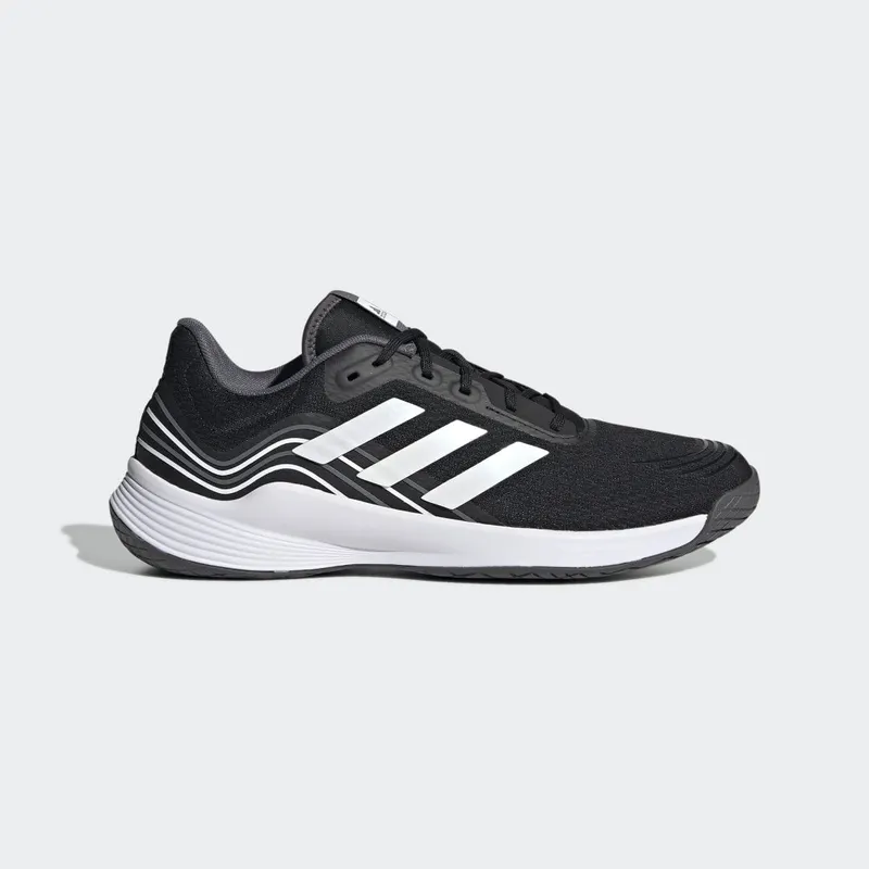 adidas Novaflight Volleybalschoenen Core Black / Cloud White / Grey Five (GX1264)