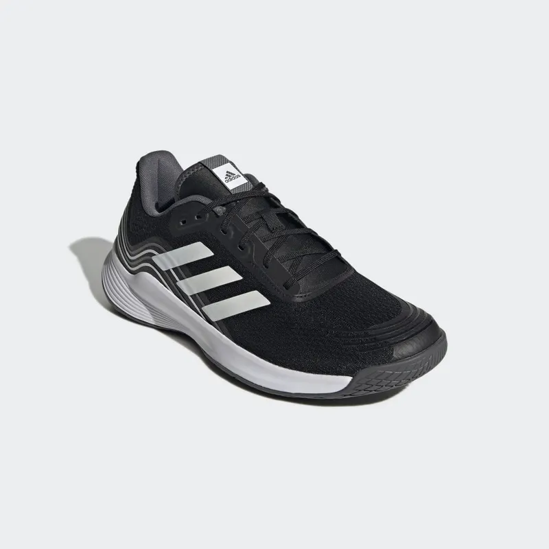 adidas Novaflight Volleybalschoenen Core Black / Cloud White / Grey Five (GX1264)