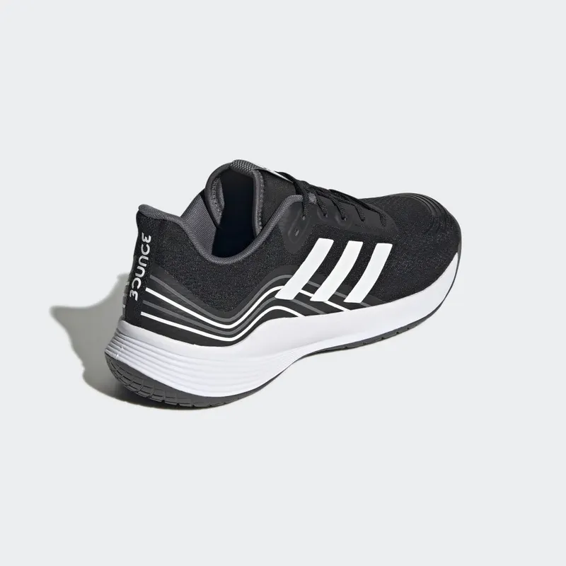 adidas Novaflight Volleybalschoenen Core Black / Cloud White / Grey Five (GX1264)