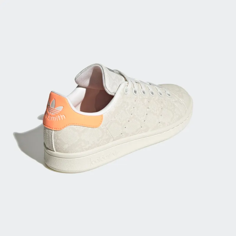 adidas Stan Smith Core White / Core White / Beam Orange (HP9723)