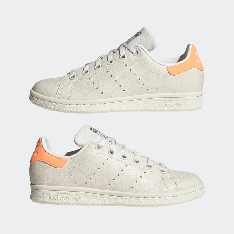 adidas Stan Smith Core White / Core White / Beam Orange (HP9723)