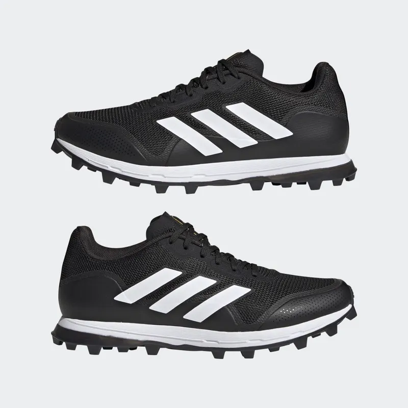 adidas Hockey Fabela Zone Core Black / Cloud White / Gold Metallic (HR0610)