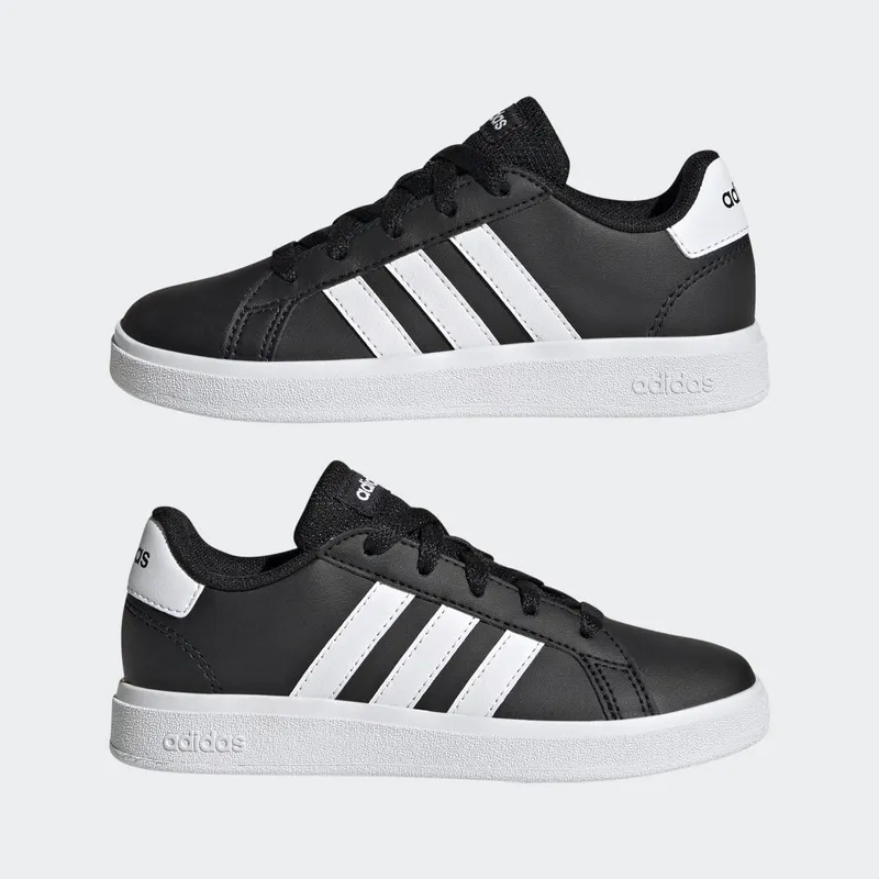 adidas Grand Court Lifestyle Tennis Lace-Up Core Black / Cloud White / Core Black (GW6503)
