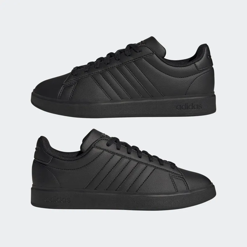 adidas Grand Court Cloudfoam Lifestyle Court Comfort Core Black / Core Black / Cloud White (GW9198)