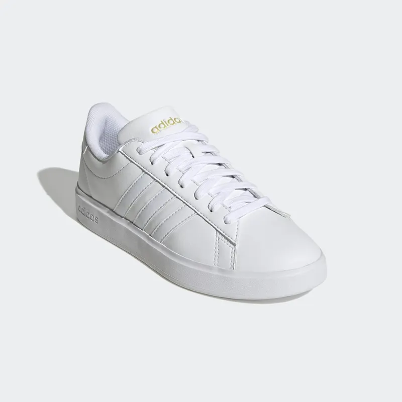 adidas Grand Court Cloudfoam Lifestyle Court Comfort Cloud White / Cloud White / Gold Metallic (GW9213)