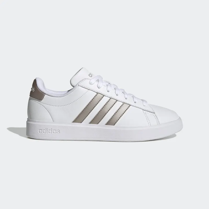 adidas Grand Court Cloudfoam Lifestyle Court Comfort Cloud White / Platinum Metallic / Platinum Metallic (GW9215)