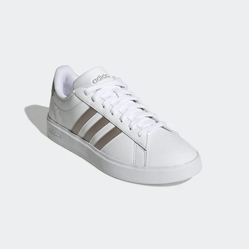 adidas Grand Court Cloudfoam Lifestyle Court Comfort Cloud White / Platinum Metallic / Platinum Metallic (GW9215)