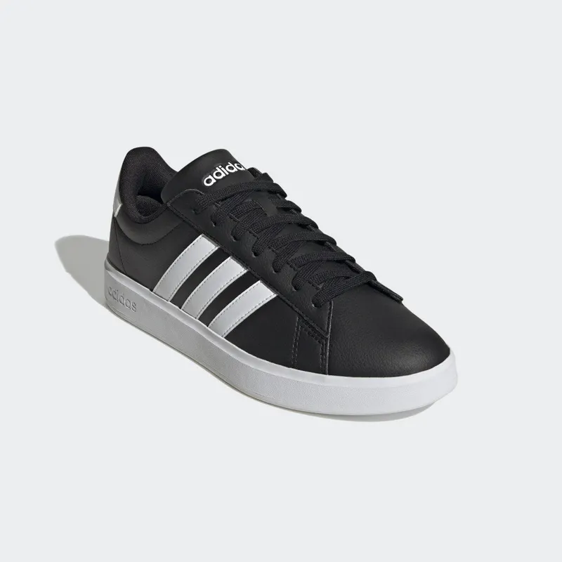 adidas Grand Court Cloudfoam Lifestyle Court Comfort Core Black / Cloud White / Core Black (GW9196)