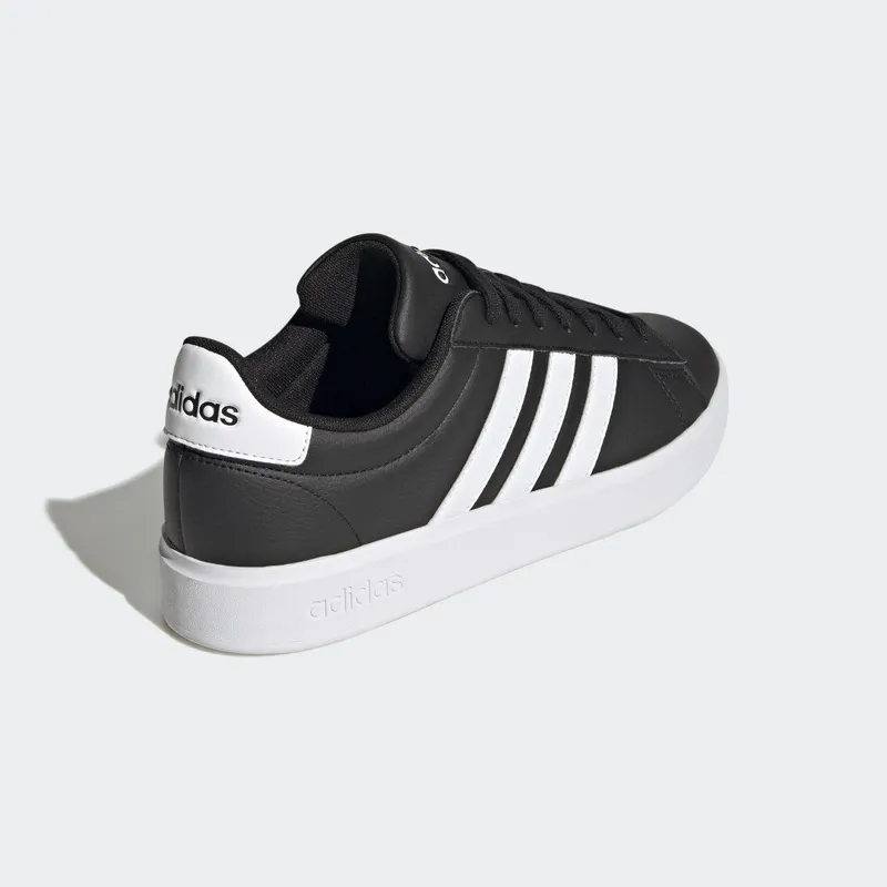 adidas Grand Court Cloudfoam Lifestyle Court Comfort Core Black / Cloud White / Core Black (GW9196)