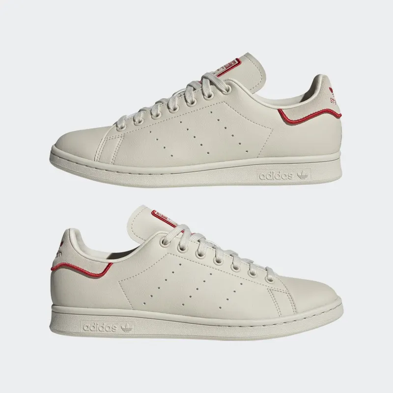 adidas Stan Smith Aluminium / Collegiate Red / Aluminium (GX4452)