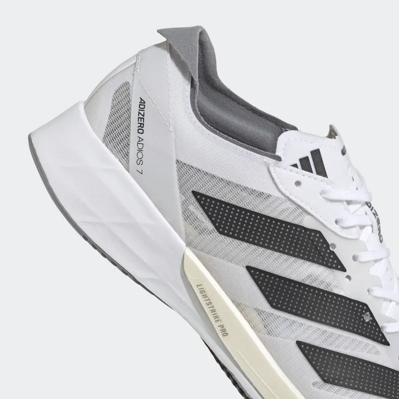 adidas Adizero Adios 7 Cloud White / Core Black / Grey Three (GX6648)