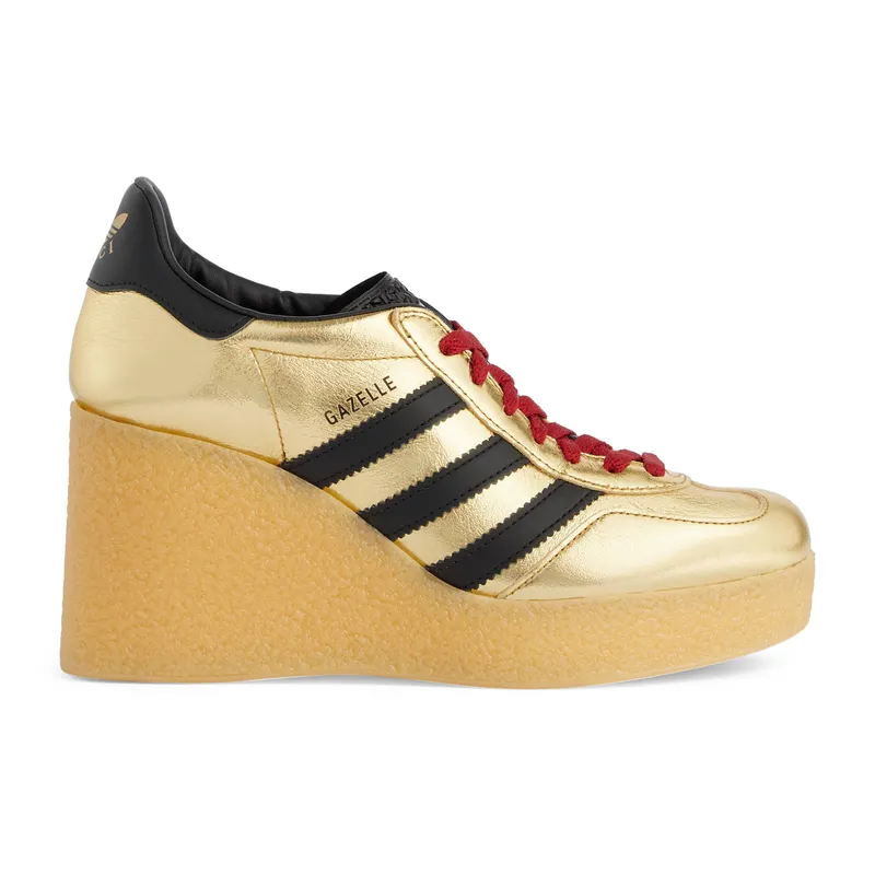 Gucci adidas x Gucci wedge Gazelle Gold 725628AAA2M8043