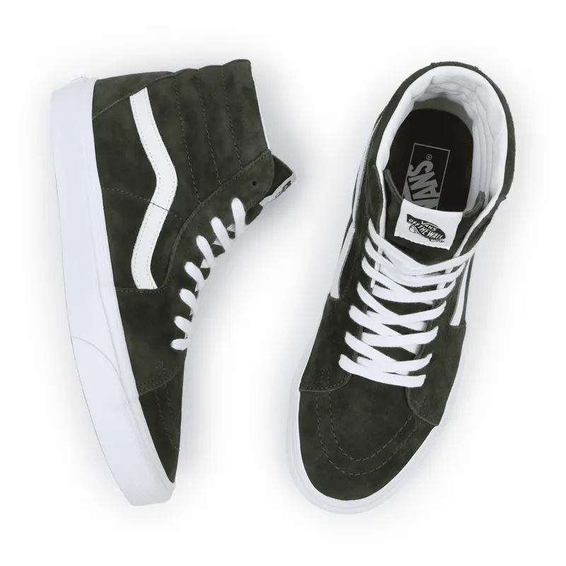 VANS Sk8-hi Van Varkenssuède Groen (VN0A4BVT50K)