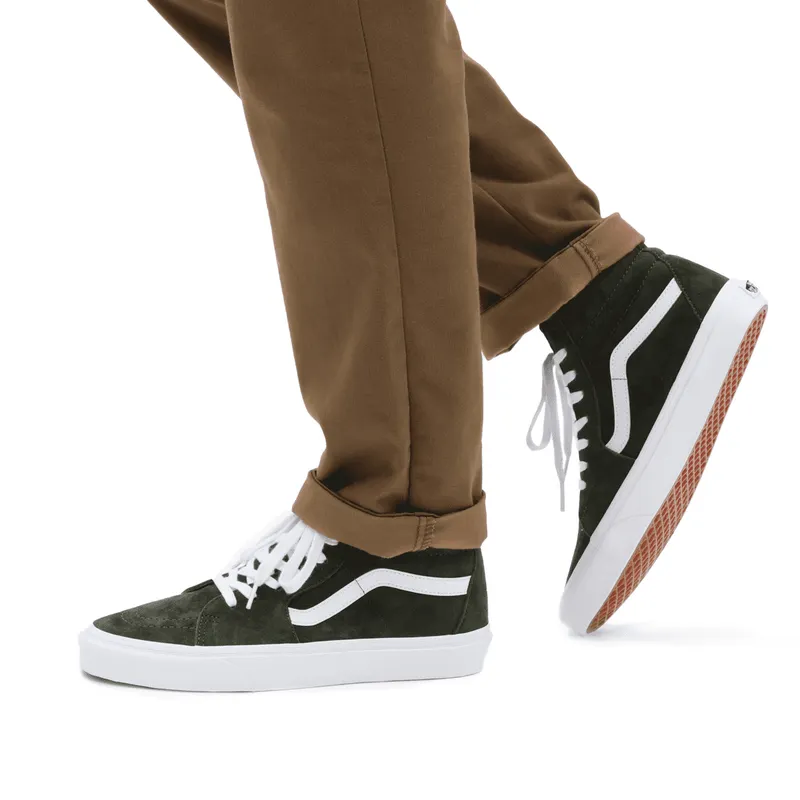 VANS Sk8-hi Van Varkenssuède Groen (VN0A4BVT50K)
