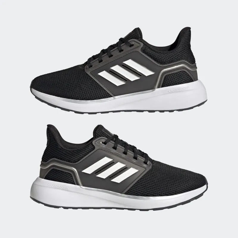 adidas EQ19 Run Core Black / Cloud White / Silver Metallic (GY4731)