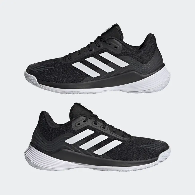 adidas Novaflight Volleybalschoenen Core Black / Cloud White / Cloud White (GX8190)