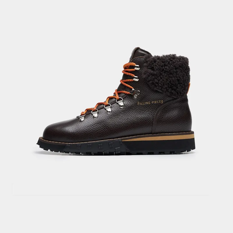 Filling Pieces Crease Boot Brown