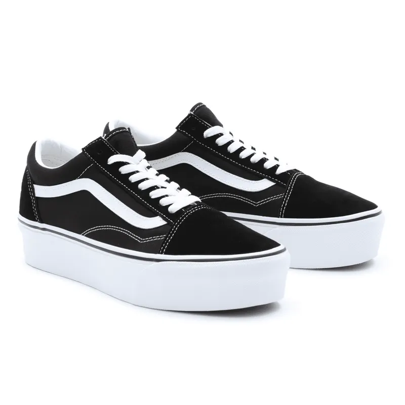 VANS Old Skool Stackform Wit (VN0A7Q5M6BT)