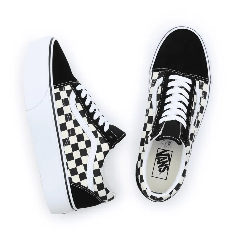 VANS Old Skool Stackform Zwart (VN0A7Q5MTYQ)