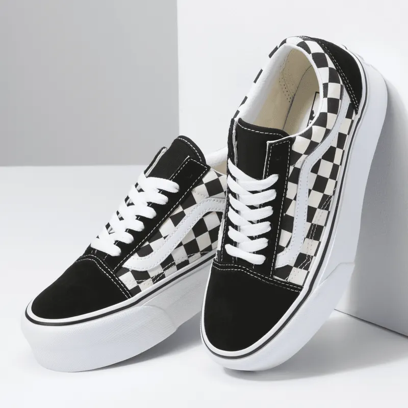 VANS Old Skool Stackform Zwart (VN0A7Q5MTYQ)