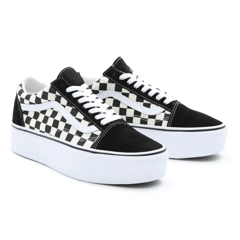 VANS Old Skool Stackform Zwart (VN0A7Q5MTYQ)