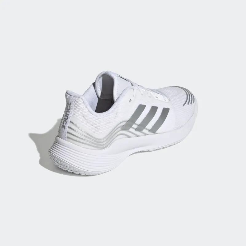 adidas Novaflight Volleybalschoenen Cloud White / Silver Metallic / Cloud White (GX8187)