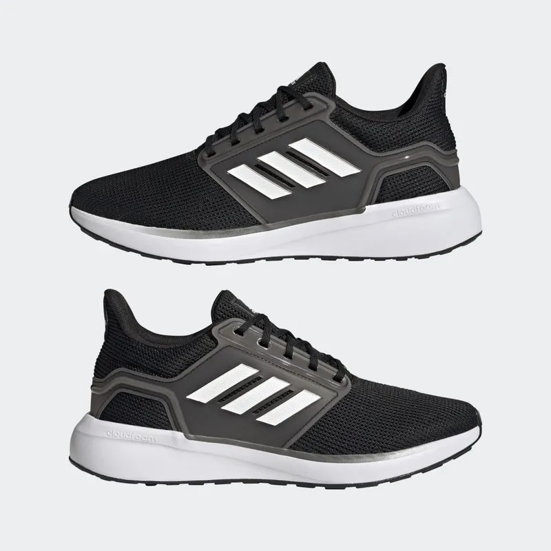 adidas EQ19 Run Core Black / Cloud White / Iron Metallic (GY4719)