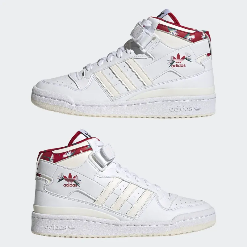 adidas Forum Mid Thebe Magugu Cloud White / Off White / Power Red (GY9556)
